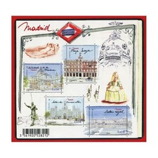 France feuillet F 4730 Capital Européennes Madrid 2013