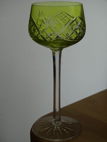 Ancien verre vin couleur - verre, a