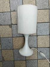 lampe pied "tulipe" plastique vintage des années 70