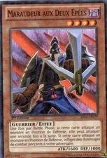 MARAUDEUR AUX DEUX EPEES BP02 - STARFOIL - CARTE YU-GI-OH