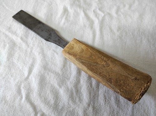 Ancien ciseau bois - ancien, à