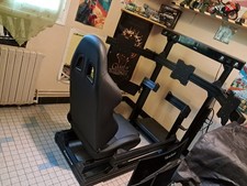 Chassis Simracing simlab alu complet Bundle fanatec CSL DD QR2 3 Ecran PC Gamer