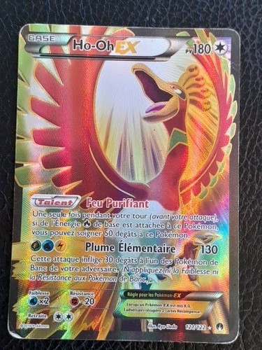 Carte pokémon ex full - ho-oh,