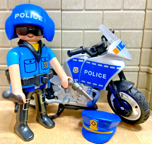 Playmobil personnage policier - playmobil,