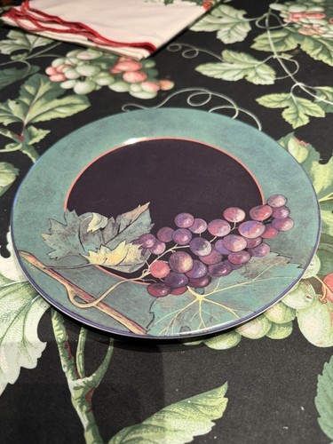Assiettes gien cueillette - assiettes,