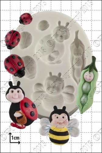 Moule silicone peapod bébé - moule,
