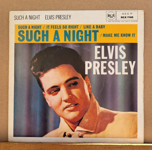 Elvis presley such night - presley, a