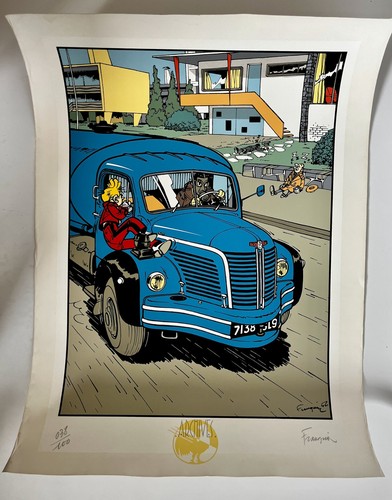 Franquin serigraphie - -,