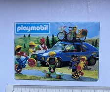 PETIT Mini CATALOGUE PLAYMOBIL 1993 Voiture Enfants Velo Vacances