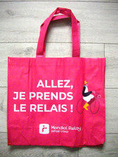 Sac Cabas"Mondial Relay"Tour de France 2025 cyclisme caravane collection goodies