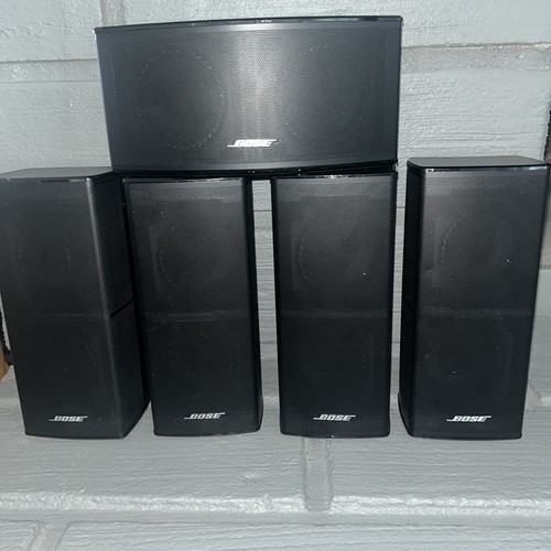 Bose jewel cube speakers - speakers, ii