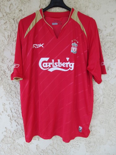 Maillot liverpool 2005 2006 - maillot,