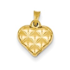 14K Jaune or Creux Poli