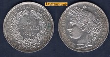 5 Francs Cérès 1849 A Paris