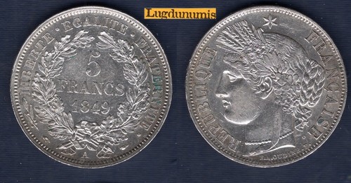 Francs cérès 1849 - francs,