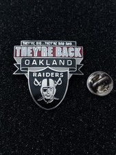Pin's Pins Pin Enamel 50 Sport  Football Américain  NFL OAKLAND "RAIDERS" 