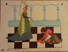 Affiche scolaire double face