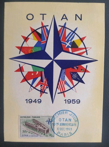 Carte premier jour 1959 - premier,