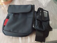 Sacoche marine et rouge multi poches neuve