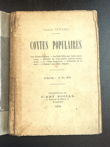 Contes populaires charles - contes,