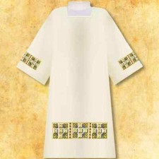 Dalmatique brodée "Roma Gold"