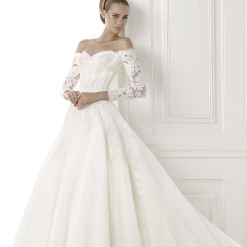 Pronovias bespin wedding dress - pronovias,