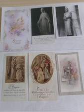 lot images religion chrétienne communion années 50/60 France
