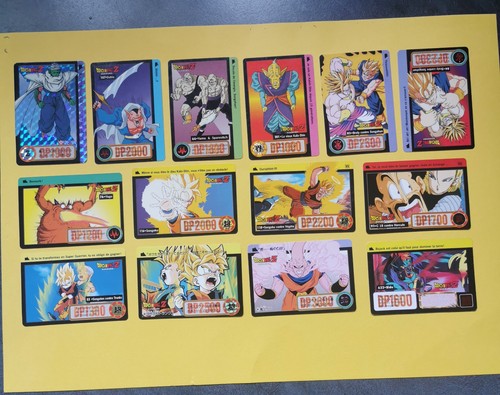 Lot cartes dragon ball z - cartes,