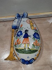 bouquetière en faïence HB HENRIOT QUIMPER en forme de Biniou A Saisir 