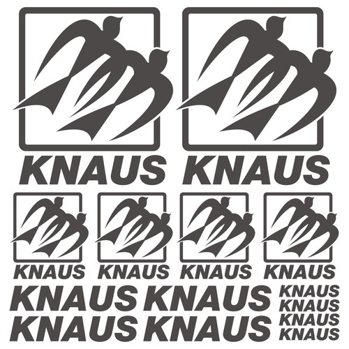 Knaus autocollant sticker - knaus, xl