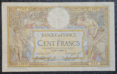 France francia billet - -,