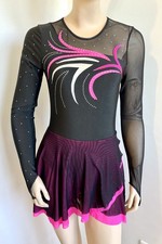 robe T36 cheerleading strass
