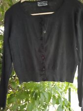 Adorable haut coton noir S xs 34 36 Avant première