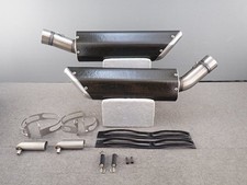 Silencieux silencieux à enfiler en carbone ZARD pour DUCATI 1198, 1098 et 848