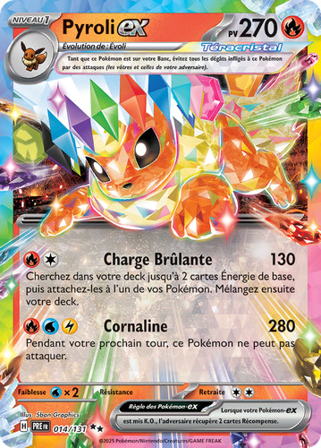 cartes pokemon pyroli
