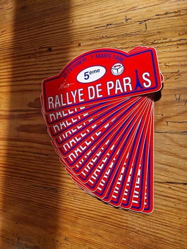Nos sticker plaque rallye - nos,