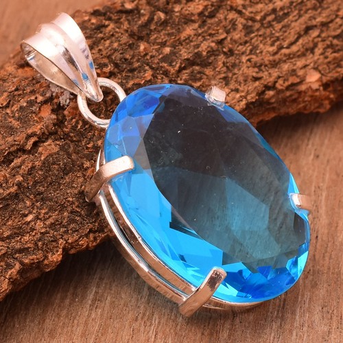 Pendentif argent sterling - en,