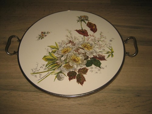 Ancien dessous plat plateau - dessous, de