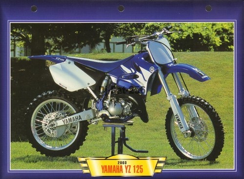 Fiche moto yamaha yz 250 - :,