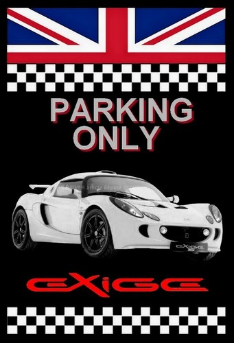 Plaque parking only - plaque,