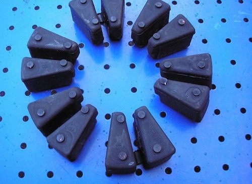 Rear shock absorber - , rubbers