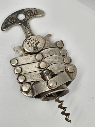 Tire bouchon zig zag ancien - zag,