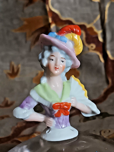 Rare demi figurine half doll - demi,