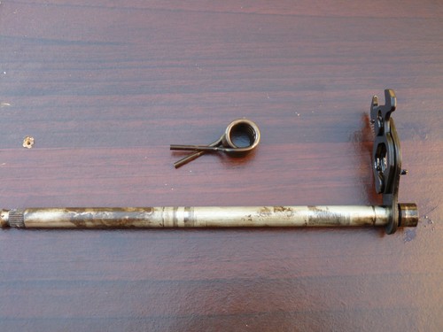 Axe selecteur honda - axe,