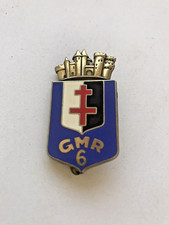 INSIGNE MILITAIRE 6 eme GMR