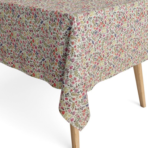 Nappe jacquard coton enduit - nappe,