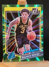 Keyonte George Rc Green Laser Panini Donruss 2023-2024 Utah Jazz