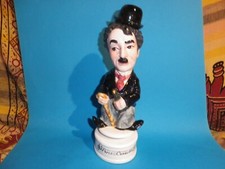 Bouteille boite musicale Charlot