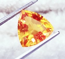 Saphir orange naturel 5,12 ct