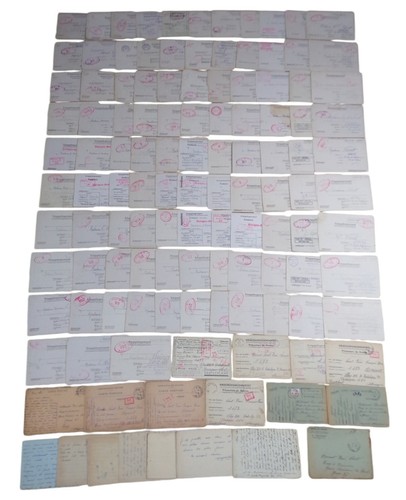 Grouping lettres prisonnier - , de